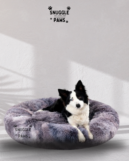 Fluffy Donut Dog Bed