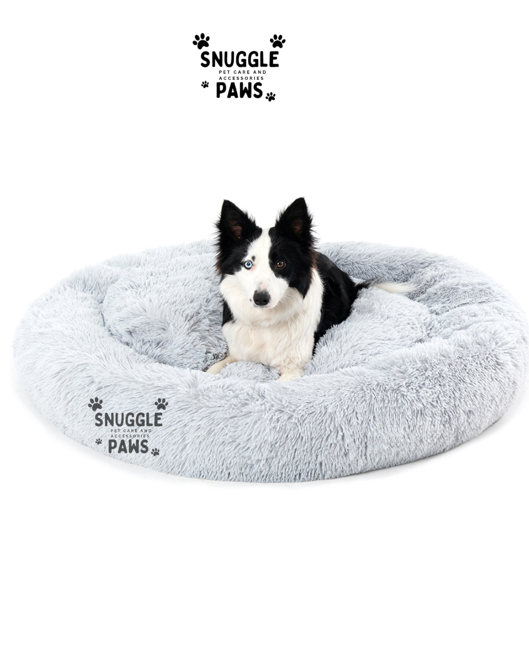 Fluffy Donut Dog Bed