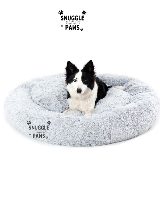 Fluffy Donut Dog Bed Comfort