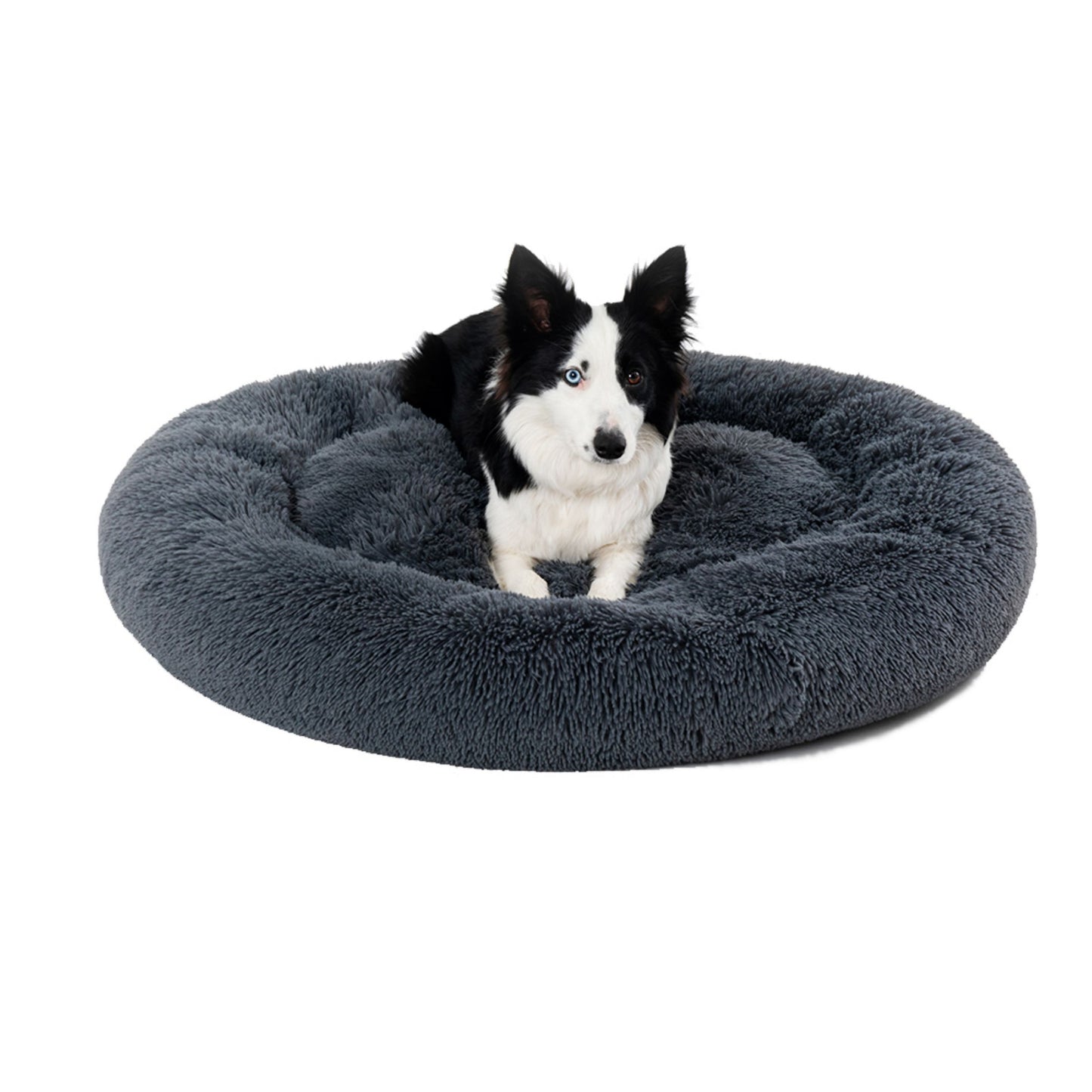 Fluffy Donut Dog Bed Comfort