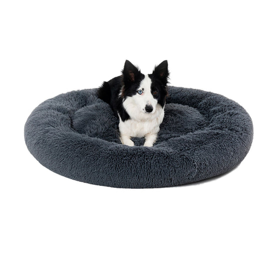 Fluffy Donut Dog Bed Comfort