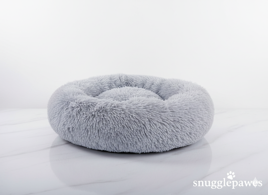 Round warm Plush Pet bed
