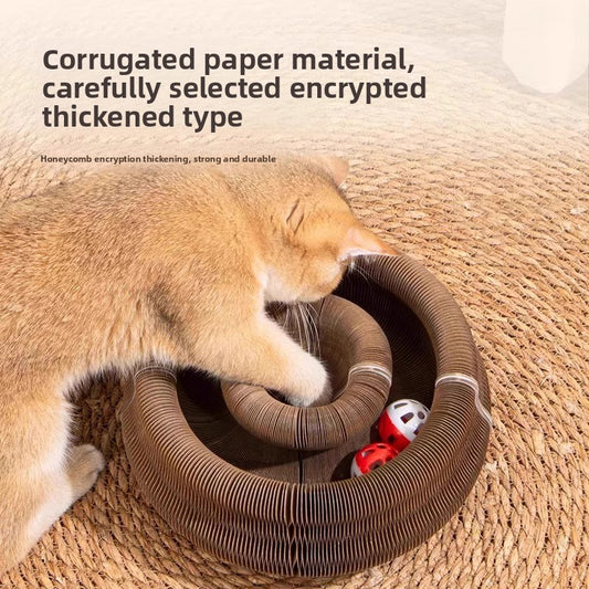 Piano cat scratching pad