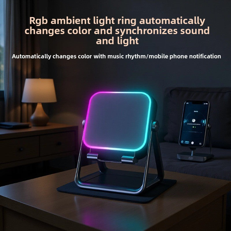 Rechargeable Bluetooth Speaker with Phone Stand