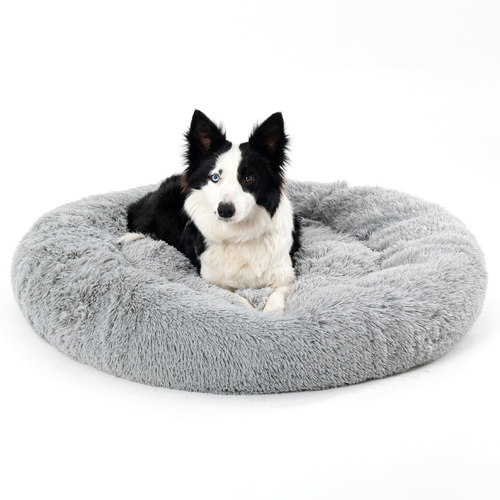 Fluffy Donut Dog Bed Comfort