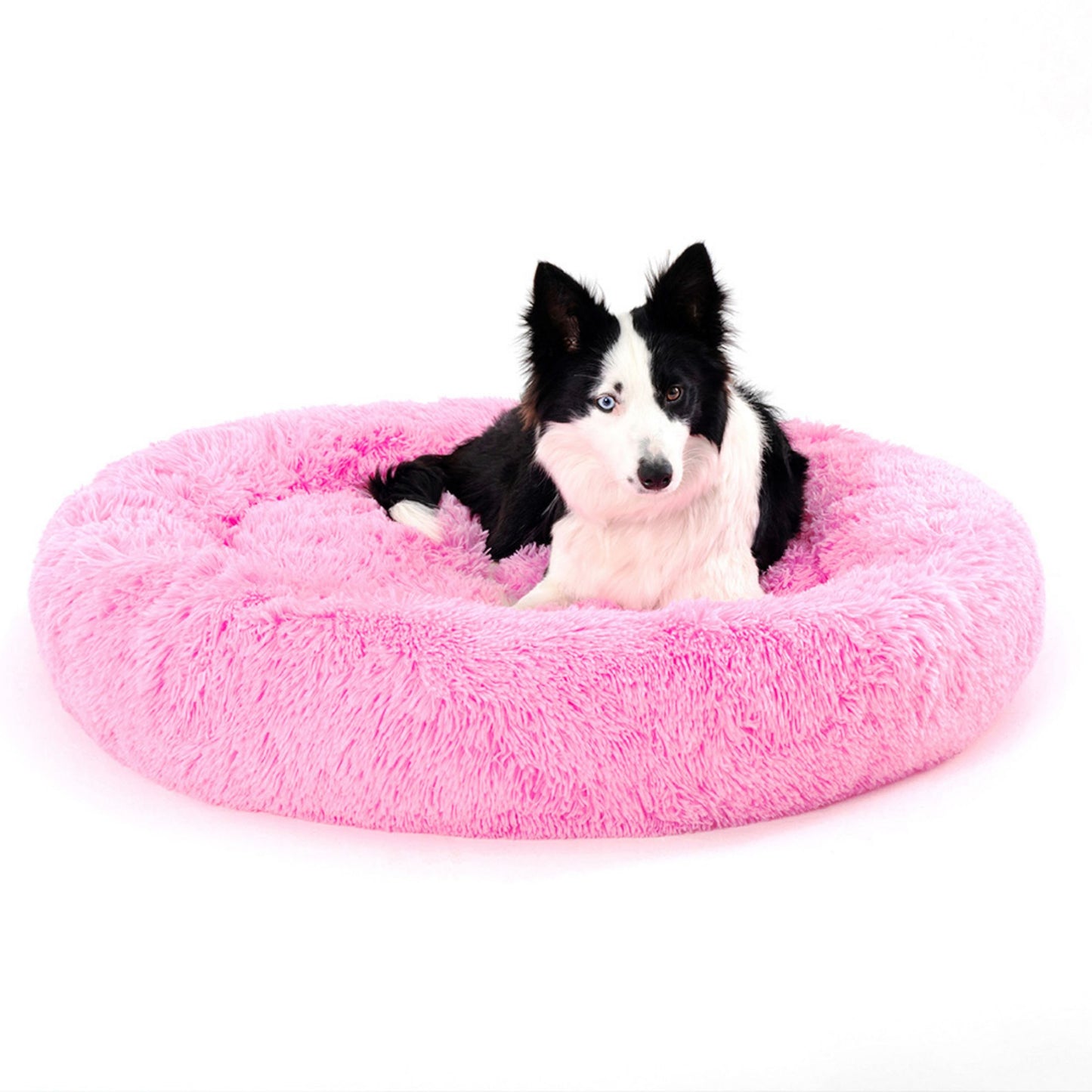 Fluffy Donut Dog Bed Comfort
